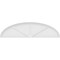 Ekena Millwork Elliptical 3 Spoke Architectural Grade PVC Pediment, 80"W x 21"H x 2"P PEDPS080X210ELL03 - alternate 2